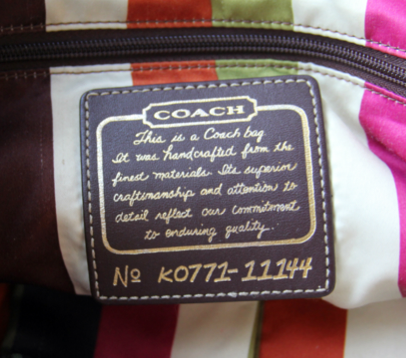 coach handbag real or fake? please let me know. - The eBay Community