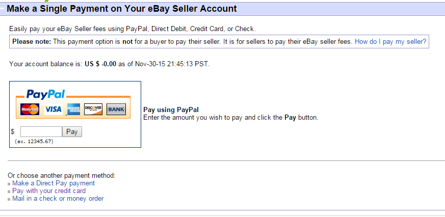 make money using ebay credit cards